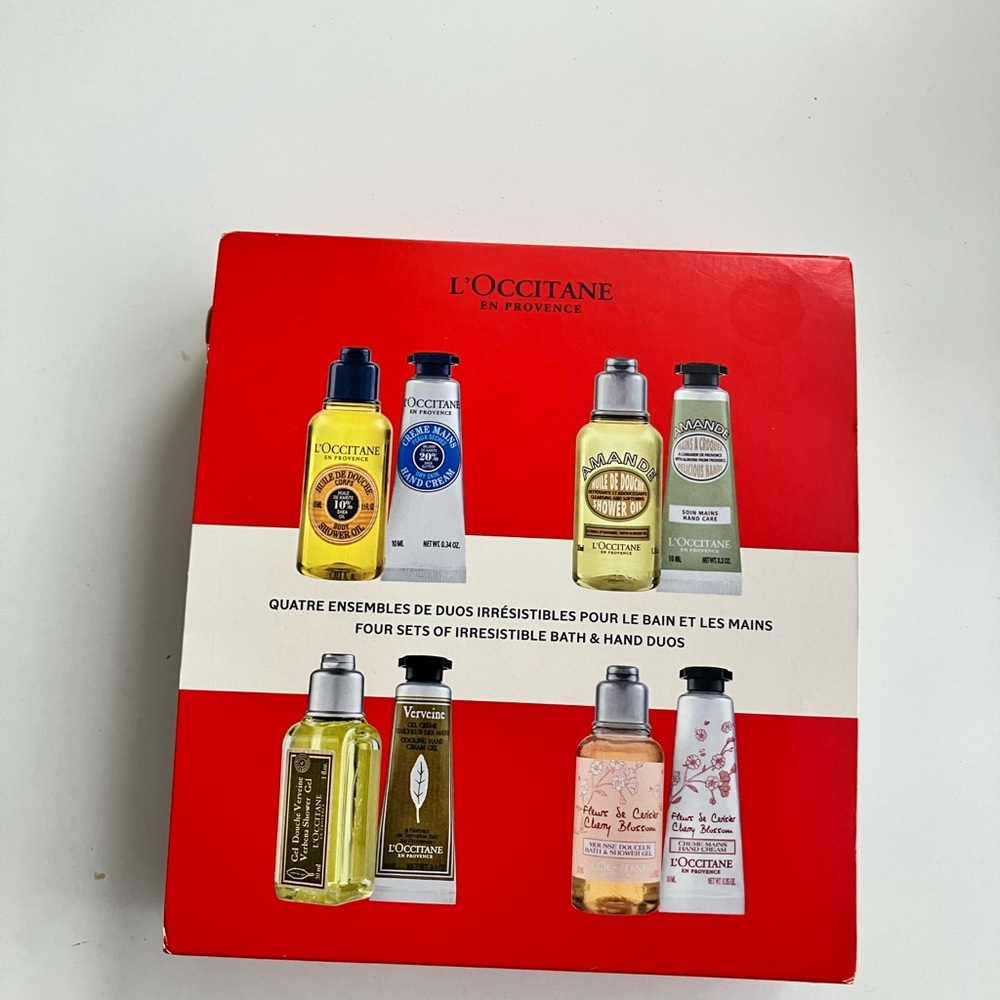 L'Occitane Bath & Hand Duo Set x 4
